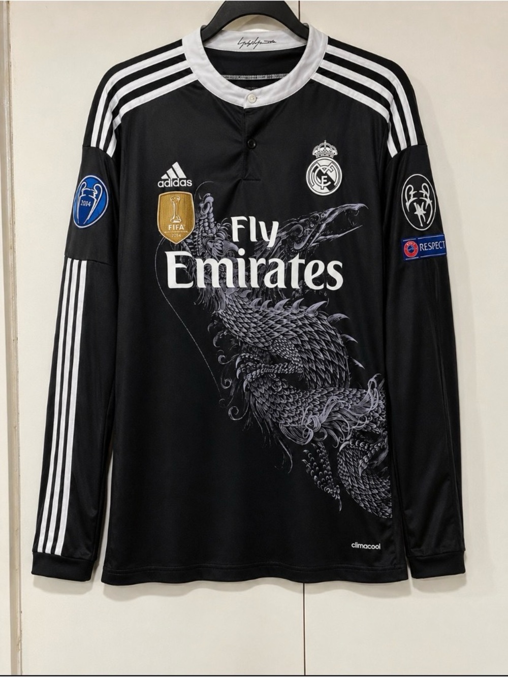Adidas Jersey Real Madrid 2014 Ronaldo #7 Black Dragon Mens medium World Cup